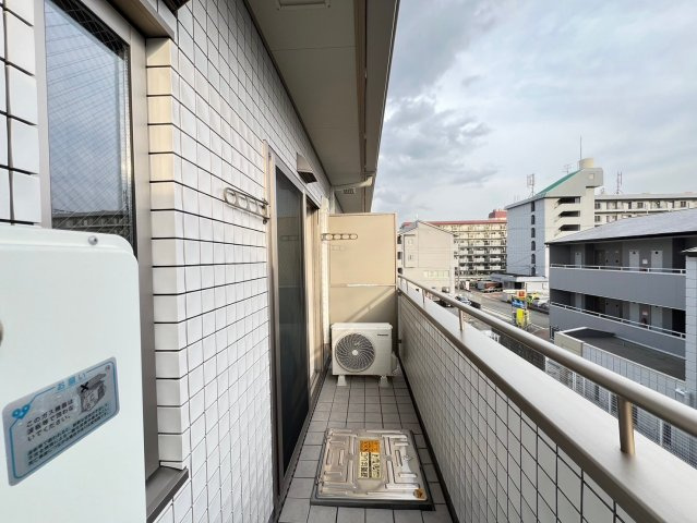 メゾンブランのバルコニー