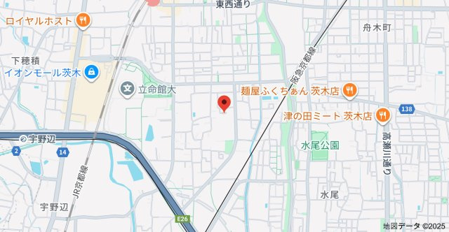 メゾンブランの地図