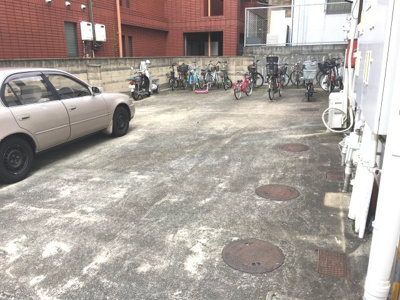 【駐車場】 | 石屋川ロイヤルハイツ
