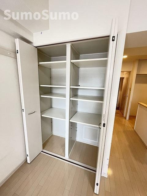 グリーンテラス尼崎の設備|こまごまとしたものを収納できそうですね