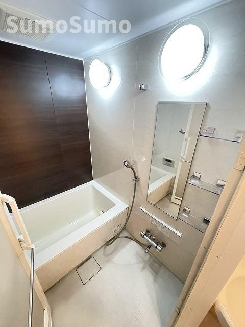 グリーンテラス尼崎の浴室|日々の疲れを癒すお風呂付です