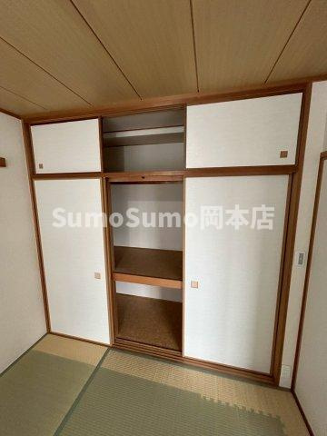 パーク・ハイム東芦屋町の収納|こまごまとしたものを収納できそうですね