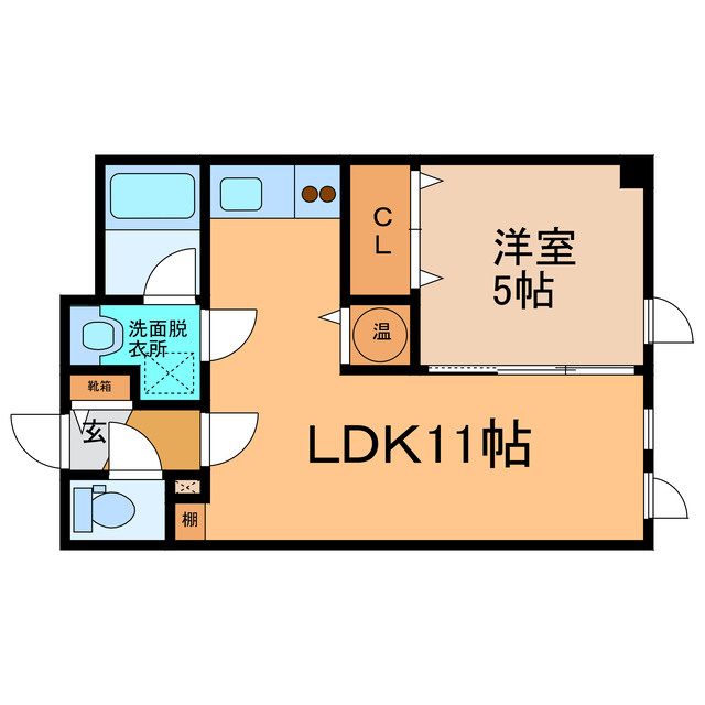 ラペル241Aの間取り