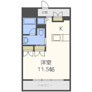 アーデンタワー南堀江の間取り