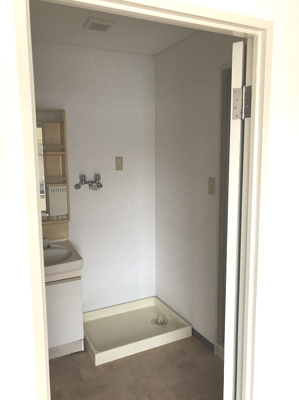 【洗面所】 | フラット三輪