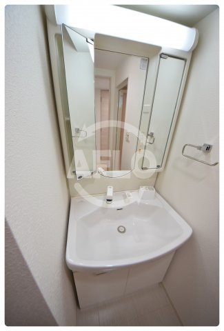 セイワパレス天王寺真田山の独立洗面台|セイワパレス天王寺真田山　洗面化粧台