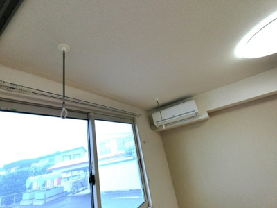【設備】 | K-haus A | 室内物干し