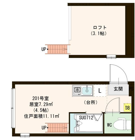 MIURA-Ⅲの間取り