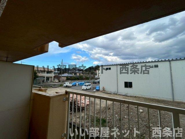 ベルコート七宝台のバルコニー