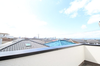 【バルコニー】 | 立川市柏町3丁目　新築戸建　【全2棟】