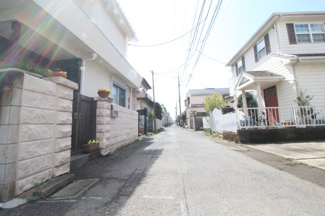 【前面道路含む現地写真】 | 立川市柏町3丁目　新築戸建　【全2棟】
