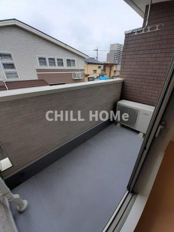 ＬａＴｏｕｒＫＡＩＺＡＷＡ　Ⅰのバルコニー|当社、チルホームのHPもご覧ください(^^)/物件情報多数♪
