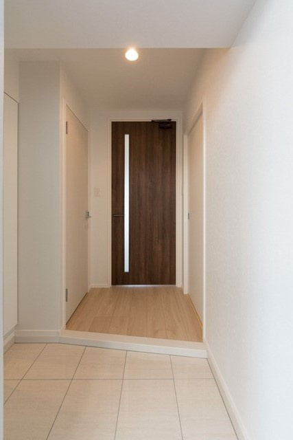 エンクレスト天神MODEの玄関|落ち着いた玄関です