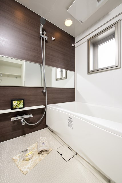 エンクレスト天神MODEの浴室|きれいなお風呂です