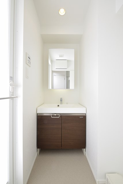 エンクレスト天神MODEの洗面所|スペースが確保できる洗面所です