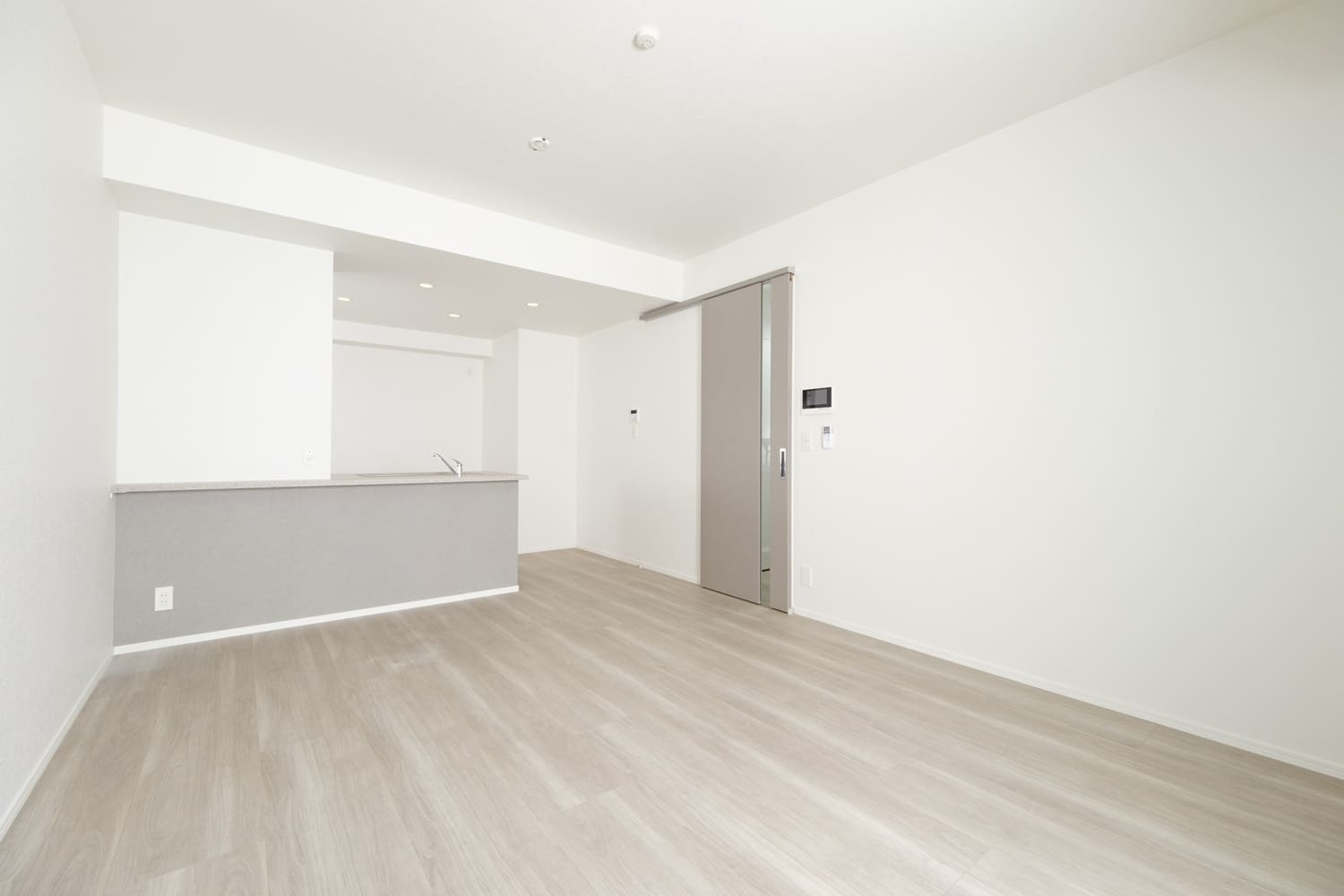 エンクレスト博多PARKSIDEの居間・リビング|おしゃれなリビングです