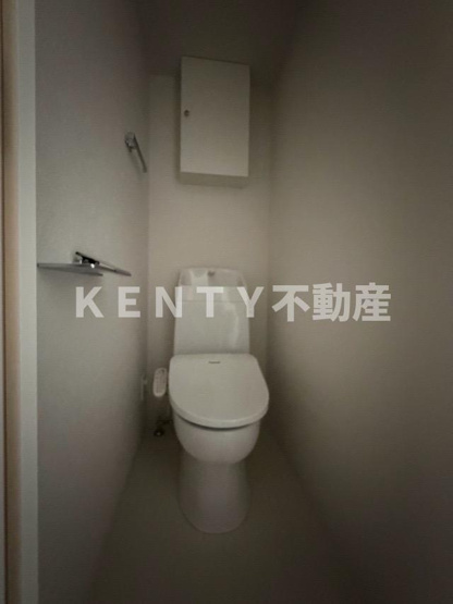 【トイレ】 | リヴシティ蒲田イースト | 落ち着いた色調のトイレです