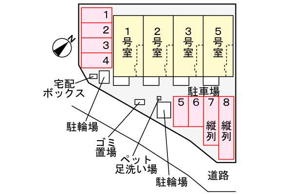 Rosesの区画図