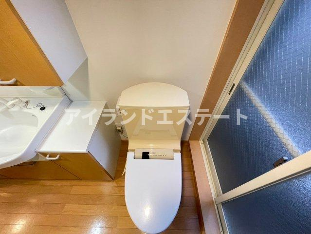 ハウゼ桜新町　デザイナーズ　オートロック　のトイレ|※別号室参考写真