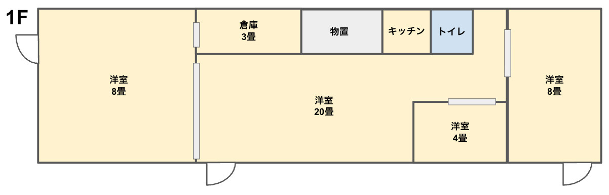 大津　事務所の間取り