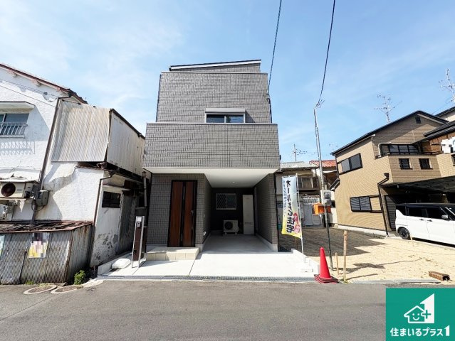 交野市倉治　未入居の外観|安心の10年保証！外観を美しく保ち、雨水で汚れを落とします！気になることがありましたら、お気軽にお問い合わせください！