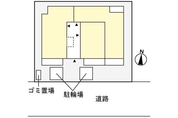 メゾン　アイティ　クイーンの区画図