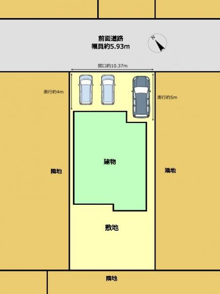 リフォーム済中古戸建　岐阜市日光町6丁目　昭和59年築の区画図