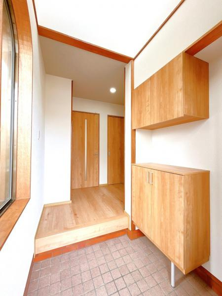 リフォーム済中古戸建　岐阜市日光町6丁目　昭和59年築の玄関