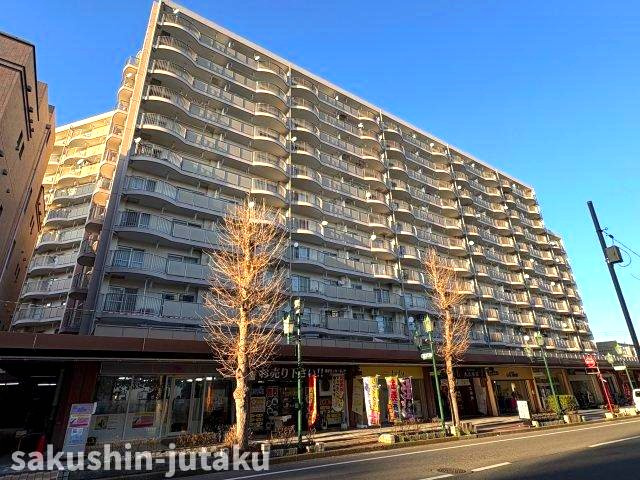 京成サンコーポ八千代台の外観|京成サンコーポ八千代台W棟　６階角住戸　３LDK