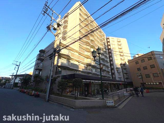 京成サンコーポ八千代台の外観|京成サンコーポ八千代台W棟　６階角住戸　３LDK