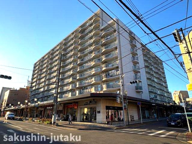 京成サンコーポ八千代台の外観|京成サンコーポ八千代台W棟　６階角住戸　３LDK
