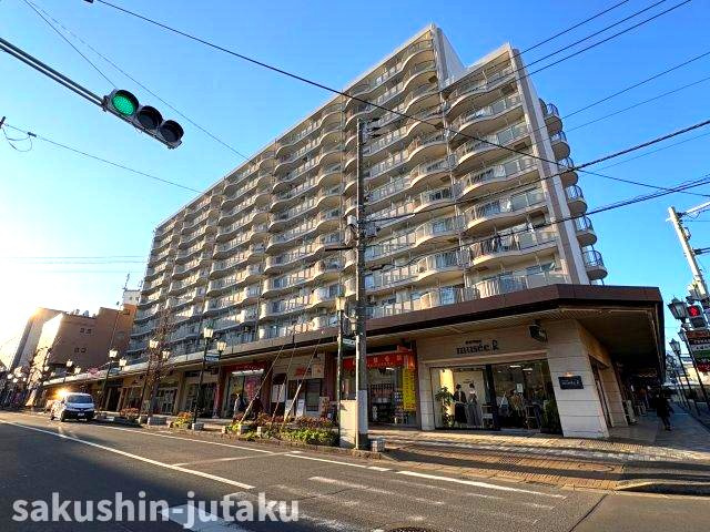 京成サンコーポ八千代台の外観|京成サンコーポ八千代台W棟　６階角住戸　３LDK