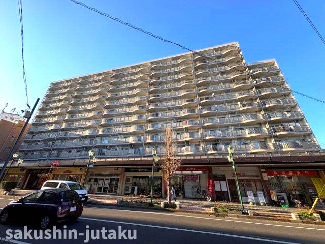 京成サンコーポ八千代台の外観|京成サンコーポ八千代台W棟　６階角住戸　３LDK