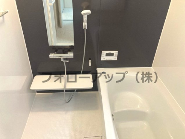 リーブルガーデン福知山市長田7期の浴室|コンパクトで使いやすいお風呂です
