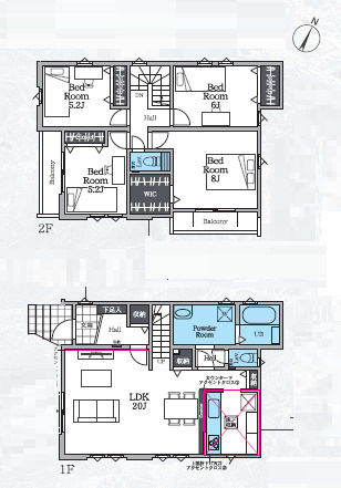 茅ヶ崎市柳島３期　新築戸建　全２棟１号棟