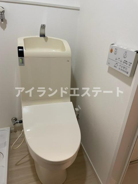 エピ桜新町　オートロック　ネット無料　デザイナーズのトイレ
