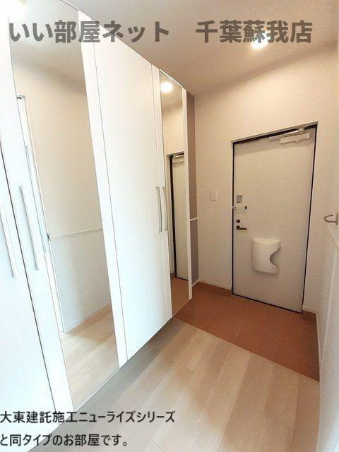 オークレールＢの玄関