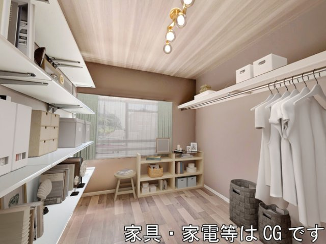 プレシール青葉台のその他|ウォークインクローゼット（家具・家電等はCGです）