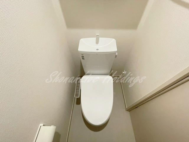 横浜市栄区笠間５丁目のアパートのトイレ|清潔感のあるトイレです