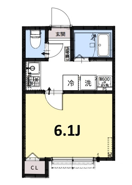 松戸市西馬橋３丁目のアパート