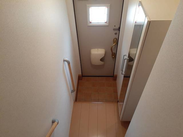 カレックスⅡの玄関|毎日通る玄関はこちらです