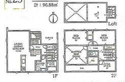 茅ケ崎市円蔵　売地　全10区画の参考プラン|宅地22　参考プラン
