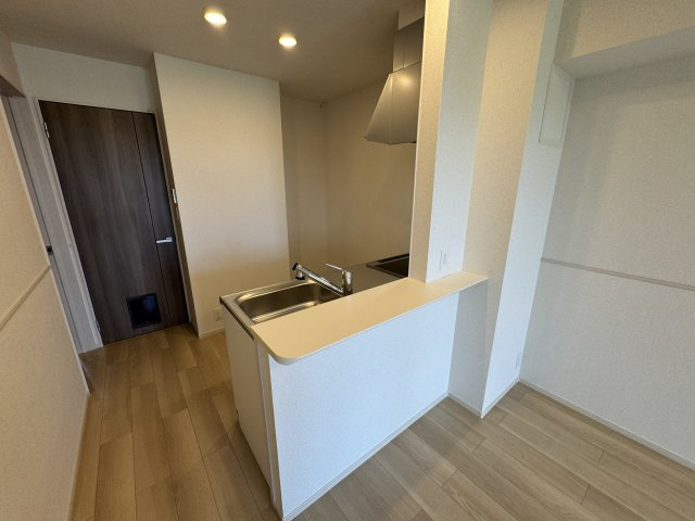 クレールＢの内装|カウンターキッチン