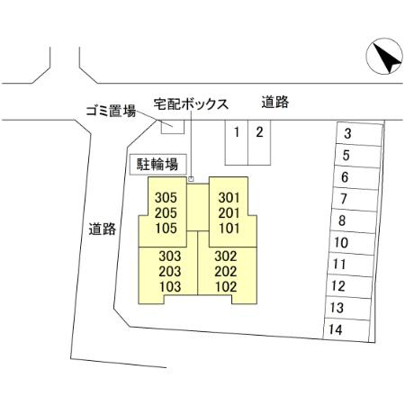 【区画図】 | ジョウエイ深町
