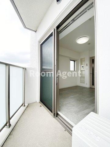 コートバスクのバルコニー