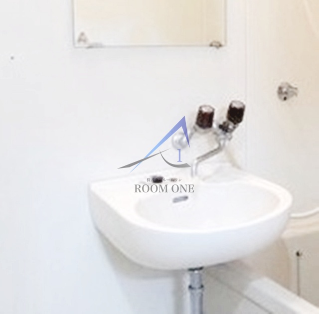 キャッスルタツミの洗面所|洗面台です。