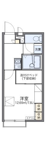 【間取り】 | レオパレスエルズ和泉