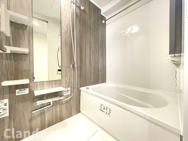 GSハイム第二金町の浴室|ドキドキの新生活も、安心してスタート。ぴったりの住まいを見つけませんか？クランディアが一緒に住まい選びをサポートします‼　まずは、お気軽にお問合せください　＃クランディア