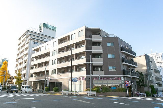 パークアクシス自由が丘テラスの外観|きれいな外観です