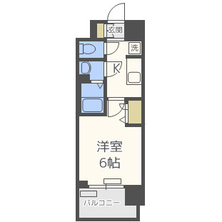 【間取り】 | プレサンス大阪天満リバーシア